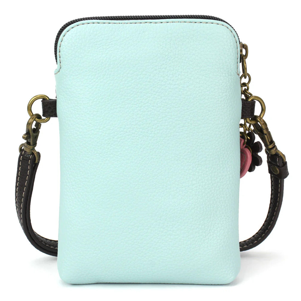 Elevate your style with the delightful Chala vegan leather crossbody handbag. Crafted with cruelty-free materials, this charming accessory blends fashion with personality, making a statement that is both playful and environmentally conscious. Experience the perfect blend of whimsy and elegance with every wear, showcasing your unique flair wherever you go.