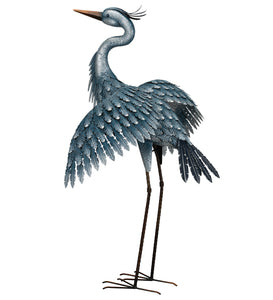 Bird Statuary Blue Heron